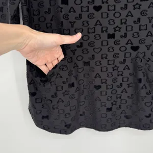 Marc by Marc Jacobs Swim‎ Cover Tunic Dress Small Black Logo Vacation Resortwear thumbnail 5