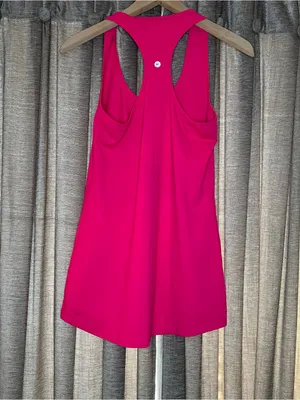 90 Degree By Reflex Vibrant Pink Racerback Active Tank Size Medium thumbnail 8