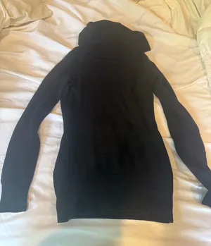 French connection black turtle neck sweater thumbnail 1