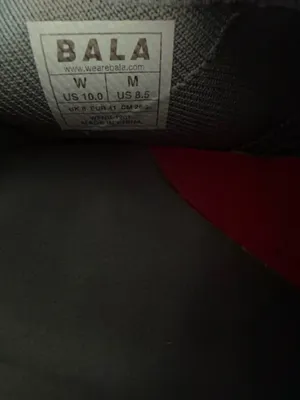 Bala twelves Gray Size 10 thumbnail 2