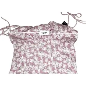 Lulu's Sunny Tropics Pink Palm Tie Straps Mini Dress Sundress‎ MEDIUM Coquette thumbnail 5
