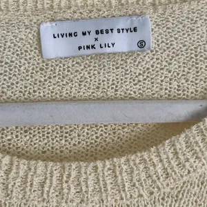 Source Unknown Cream Brown Leopard Stripe Knit Sweater Size S thumbnail 6