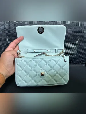 Kate Spade New York Natalia Smooth Quilted Crossbody Bag Crystal Blue thumbnail 6
