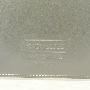 Coach Leather Cd Case Dvd Multi Pouch Accessories Women‎ Men Black Dj4028 thumbnail 2