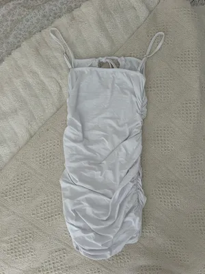 Amazon White Homecoming Dress thumbnail 2