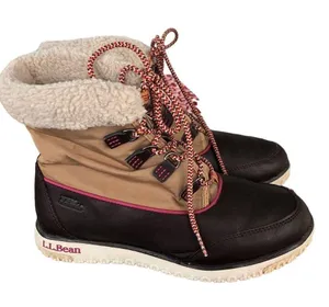 L.L. Bean Women's Ultralight Pac Boots Mid~Calf Size 8M # PO504631 Winter Cozy thumbnail 2