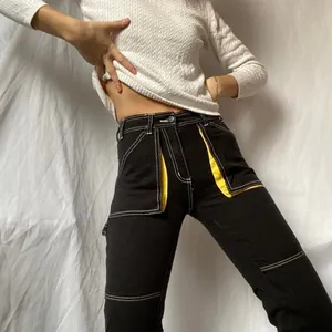 Urban Outfitters BDG maura contrast stitch carpenter jeans thumbnail 3