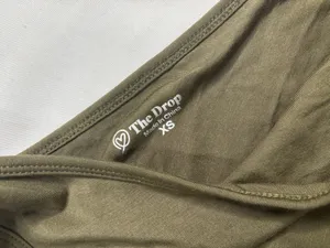 The Drop Payton Military Olive Tank Top Size XS thumbnail 3