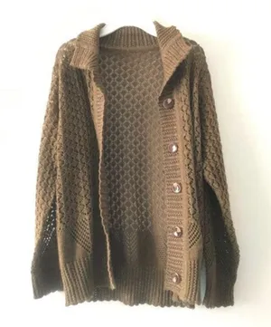 Sparkly Semi Sheer Cardigan Sweater Multiple thumbnail 1