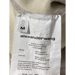 Alexander Wang Women's Gray High Rise Flare Bootcut Bell Bottom Trousers Pants M thumbnail 4