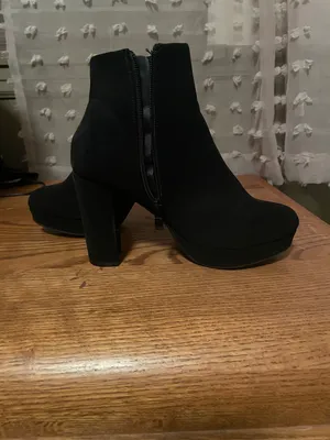 Forever Dress Shoes Black Size 7.5 thumbnail 2