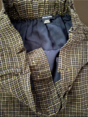 American Eagle Outfitters Black Plaid Mini Skirt thumbnail 2