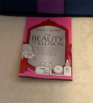 Estée Lauder Pink Purple Navy Cosmetic Pouch thumbnail 1