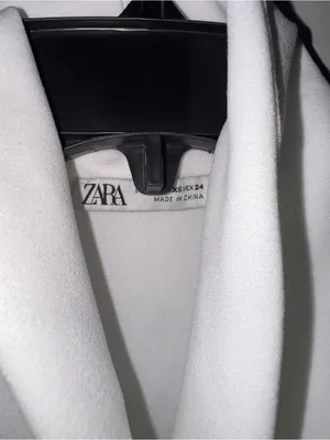 Zara White Mini Dress Sz S thumbnail 4