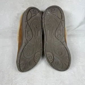 Bzees Snicker Womens 8.5M‎ Brown Faux Suede Fur Lined Slip On Comfort Shoes thumbnail 10