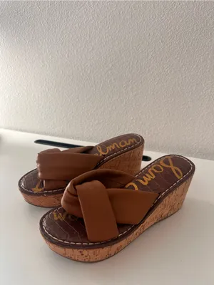 Sam Edelman Ramsey Wedge Sandal Size 5 1/2 thumbnail 3