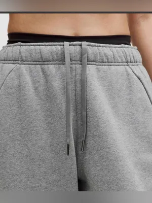 Lululemon Scuba Mid-Rise Oversized Jogger Regular XXS Heathered Medium Grey Cozy thumbnail 3