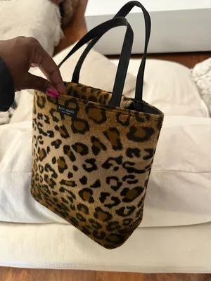 Kate Spade leopard print mini tote bag thumbnail 5