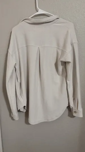 Thread and Supply Cream shacket thumbnail 4