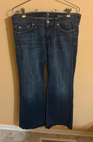 7 for all Mankind Dojo Bootcut Jeans thumbnail 1