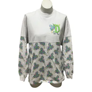Disney Eats Mickey Mouse Lollipop Spirit Jersey Womens M Long Sleeve Tee thumbnail 6