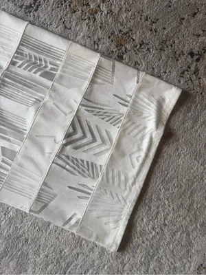 Material Girl White Sleeveless Maxi Dress with Geometric Texture thumbnail 4