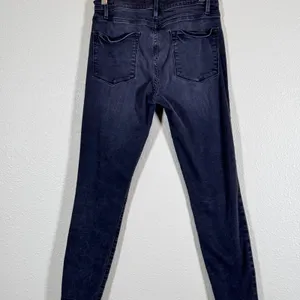 Frame Denim Black Le High Skinny Jeans Womens 28 Fall Casual Classic Preppy thumbnail 9