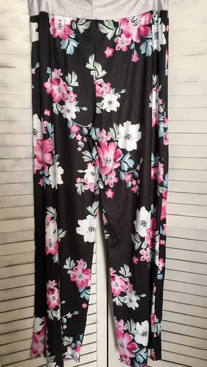 Lounge Floral  Pants, 3XL thumbnail 2