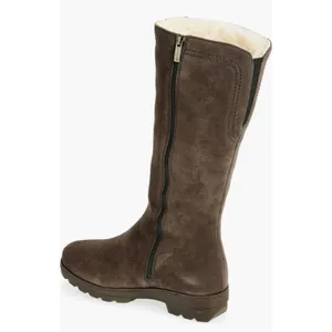La Canadienne Villa Waterproof Faux Shearling Tall Boots Gray Women’s 7.5 thumbnail 11