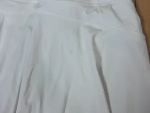 ATHLETA Ace Tennis Skort Skirt 13.5" Long White Size Medium thumbnail 8