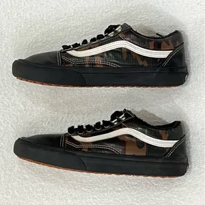Vans Black Camouflage Old Skool MTE All-Weather Skate Shoes Size 9 thumbnail 8