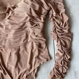 Princess Polly Bodysuit Delaney Neutral Beige NWT Size 12 thumbnail 5