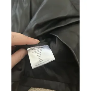 Hello Molly Black Catwoman Mini Dress Asymmetrical Front Slit Sexy Party Medium thumbnail 9