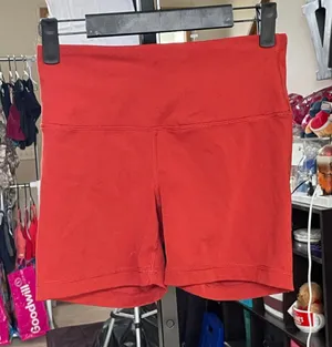 Women's Yogalicious Red Athletic Shorts Size S thumbnail 1