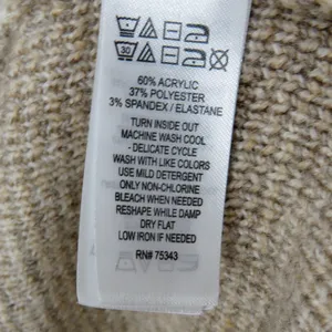 Sincerely Jules Casper Cardigan Beige Tan Brown Colorblock Long Sweater Medium thumbnail 5