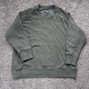 Aerie crewneck sweatshirt green thumbnail 1