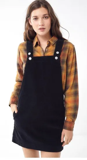 Urban Outfitters Overall Dress thumbnail 1
