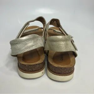 Cobb Hill May Wave metallic sandals silver ankle strap women’s size 9‎ casual thumbnail 7