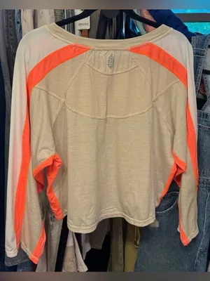 NWOT Free People FP Movement Go For The Goal Long Sleeve - Home Plate Combo - XS thumbnail 11