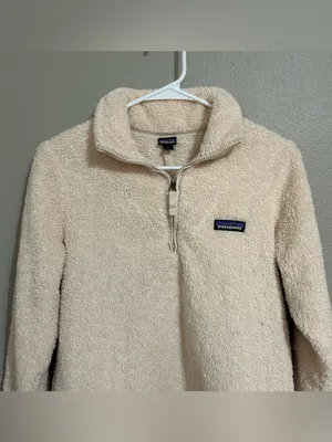 Patagonia Los Gatos Light Pink Quarter Zip Pullover Sweater Women’s Size Small thumbnail 3