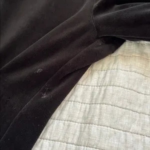 Ralph Lauren active black velour, cotton wide leg pull on track pants XL NWT​ thumbnail 11