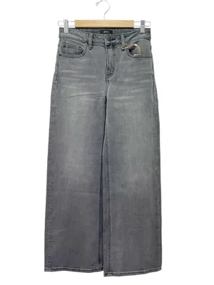 Quince Bella Stretch Relaxed Straight Jeans Sz 26 Stonewashed Grey NWT High Rise thumbnail 3