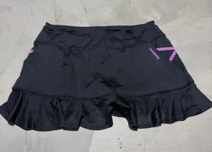 Reebok Women's Black Athletic Skort with Pink Accents medium thumbnail 1