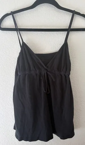brandy melville black baby doll tank thumbnail 1