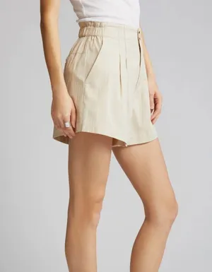Treasure & Bond NWOT Pleated High Waisted Cotton Shorts thumbnail 6