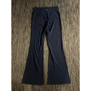 Lululemon Groove Super High Rise Flared Legging Pant Nulu™ Navy Size 12 thumbnail 2