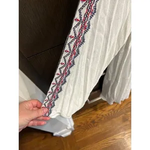 Old Navy embroidered‎ hobo white dress 2XL thumbnail 3