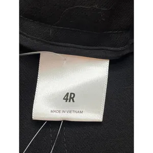 Express Super High Rise Cargo Trousers Black Belted Tapered Ankle Pants Size 4 thumbnail 13
