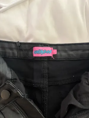 Edikted Leather Pants Flare thumbnail 3