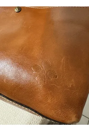 Patricia Nash Avellino Smooth Leather Crossbody. Handcrafted in Signature Detail thumbnail 11